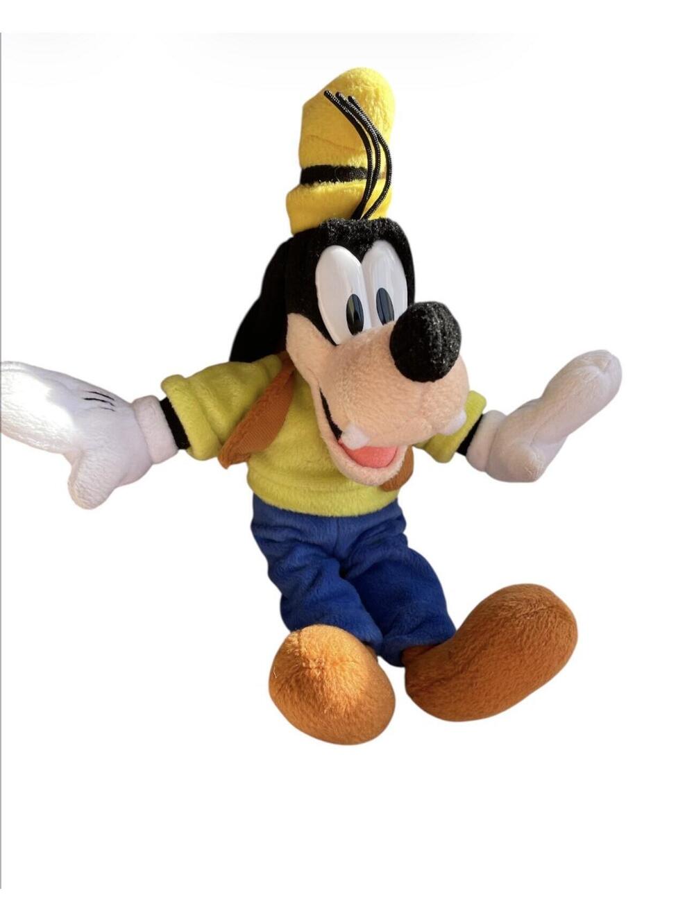Disney Mickey Mouse Clubhouse Goofy 11" Tall Stuffed Animal Plush Doll New W/Tag